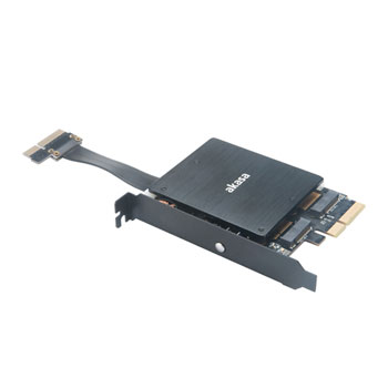 Akasa RGB Dual M.2 PCIe SSD Adapter : image 3