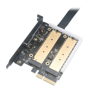 Akasa RGB Dual M.2 PCIe SSD Adapter : image 4