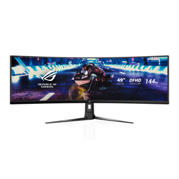 ASUS ROG Strix XG49VQ 49" Super Ultra-Wide Full HD FreeSync 2 Curved HDR Gaming Monitor : image 2