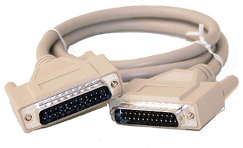 5M Parallel Data Transfer Cable Bi-Di (Laplink) DB25pin Male to DB25pin Male : image 1