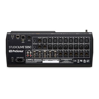 PreSonus StudioLive 32SC Subcompact 32-Channel Digital Mixer and USB Audio Interface : image 4