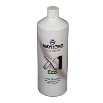 Mayhems X1 ECO 1L UV Clear Blue Premixed Fluid : image 1