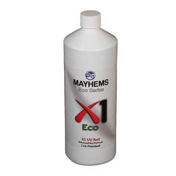 Mayhems X1 ECO 1L UV Red Premixed Fluid : image 1