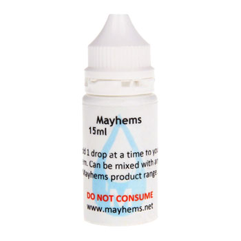 Mayhems UV Clear Blue Dye 15ml For Distilled / Deionised / Clear Premix Fluid