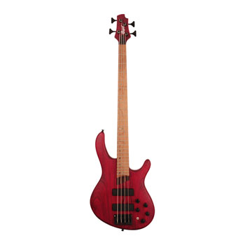 Cort Artisan B4 Plus AS RM Bass Guitar Open Pore Burgundy Red : image 2