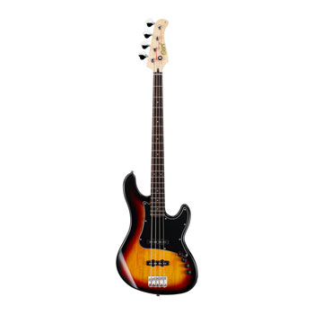 Cort GB34JJ Bass Guitar 3 Tone Sunburst : image 2