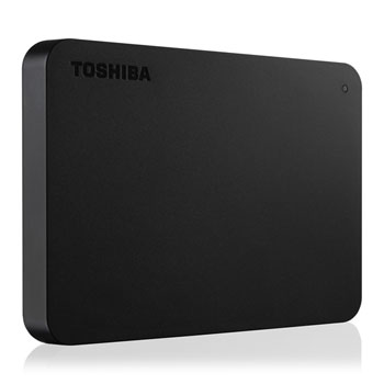 Image of Toshiba Canvio Basics 2TB External Portable USB3.2 Hard Drive/HDD PC/M