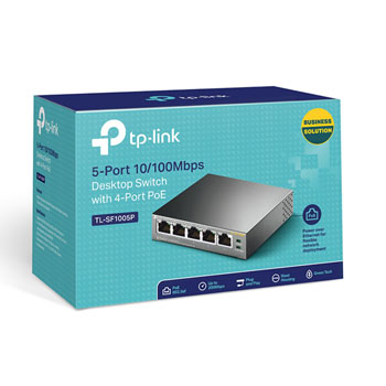 TPLINK 5-Port Desktop Switch with 4-Port PoE : image 4
