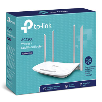 TP-Link Archer C50 Wireless Dual Band AC1200 Router : image 4