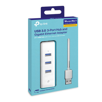 TP-LINK 3 Port USB 3.0 Gigabit Ethernet Adapter : image 3