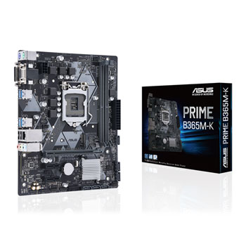 ASUS PRIME Intel B365M K Coffee Lake Micro ATX Motherboard LN98070 ...