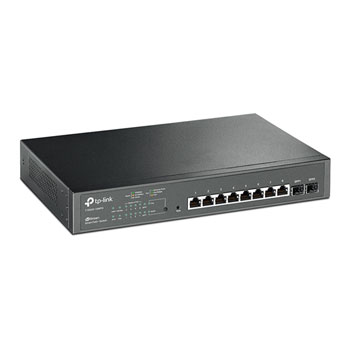 TP-LINK T1500G-10MPS Gigabit JetStream 8-Port Smart PoE+ Switch With 2x SFP