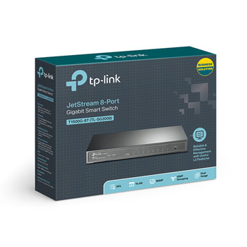 TP-LINK 8 Port Managed Smart Switch : image 4
