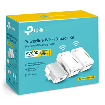 TP-Link Kit 3 Pack of WiFi 11n 300Mbps Powerline Adapters : image 4