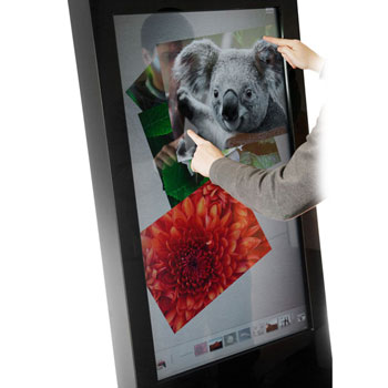 ScanFX 50" L50E3-T Freestanding Infrared Touch Digital Poster : image 3