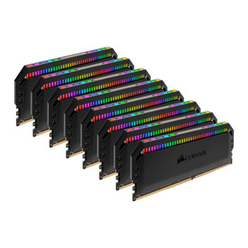 Corsair Dominator Platinum RGB 128GB 3800 MHz DDR4 Quad Channel Memory Kit : image 1