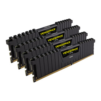 Corsair Vengeance LPX Black 32GB 3600 MHz DDR4 Quad Channel Memory Kit : image 1