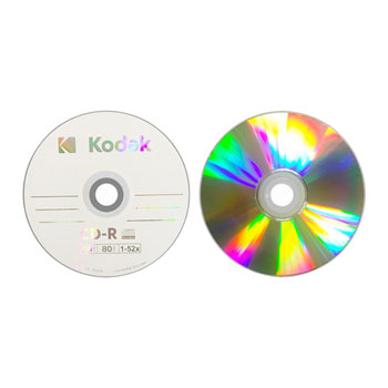50 Pack Kodak CD-R 52x Non Printable : image 2