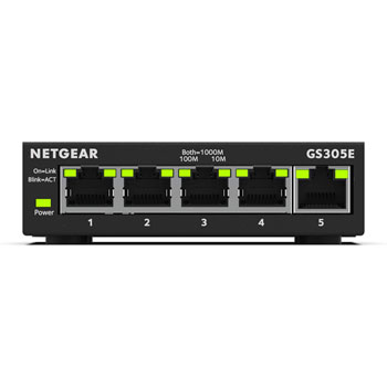 NETGEAR GS305E 5-Port Small Office/Home Gigabit Network Switch : image 2