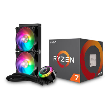 Cpu Cooler Ryzen 2700x Cpu AMD Ryzen 2700X CPU Cooler Master - Main Image