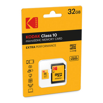 Kodak 32GB Micro SD Memory Card Class 10 with SD Adapter : image 3