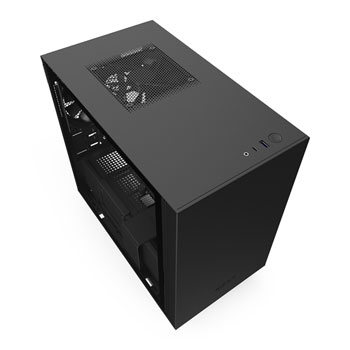 NZXT Black H210 Mini ITX Windowed PC Gaming Case : image 3