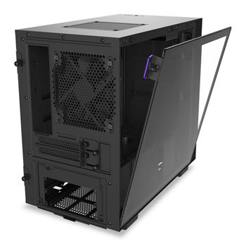 NZXT Black H210i RGB Smart Mini ITX Windowed PC Gaming Case : image 4