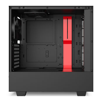 NZXT Black/Red H510 Mid Tower Windowed PC Gaming Case : image 2