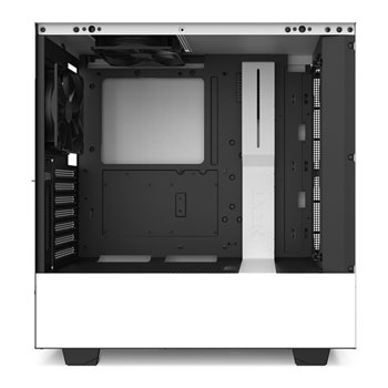 NZXT White H510i Smart Mid Tower Windowed PC Gaming Case : image 2