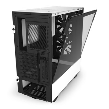 NZXT White H510 Elite Mid Tower Windowed PC Gaming Case : image 4