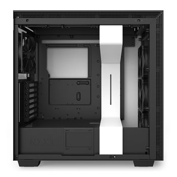 NZXT White H710 Mid Tower Windowed PC Gaming Case White/Black : image 2