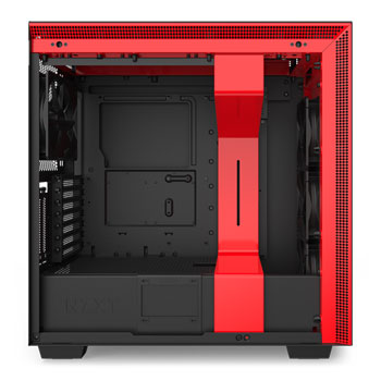 NZXT Black/Red H710i Smart Mid Tower Windowed PC Gaming Case : image 2