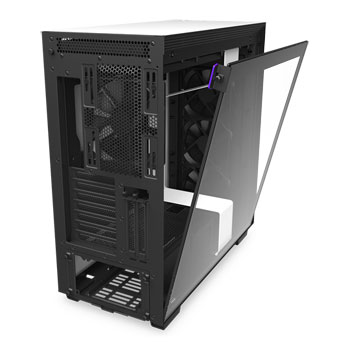 NZXT White H710i Smart Mid Tower Windowed PC Gaming Case : image 4