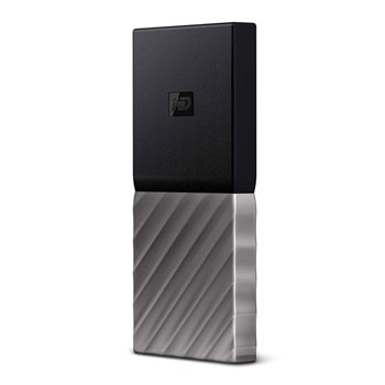 WD My Passport 256GB External Solid State Drive/SSD - Black/Silver : image 2