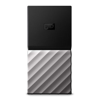 WD My Passport 256GB External Solid State Drive/SSD - Black/Silver : image 3