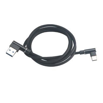 Akasa 1m USB C Black Smartphone Data Charging Cable : image 2
