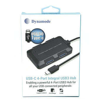 Dynamode USB3 Type-C t to 4 Port USB 3 Hub : image 4