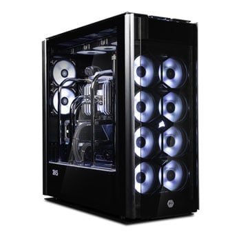 Hardline Chrome Watercooled RGB Overclocked PC with NVIDIA RTX TITAN SLI & Intel Xeon W-3175X