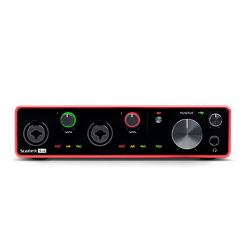 Focusrite Scarlett 4i4 3rd Gen Pro Audio Interface : image 3