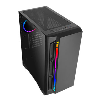 Antec NX400 Tempered Glass RGB Mid Tower PC Gaming Case : image 3