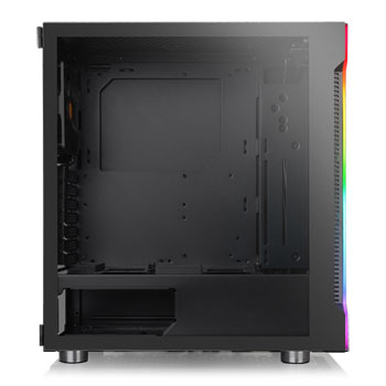 Thermaltake H200 RGB Tempered Glass Mid Tower PC Case Black : image 2