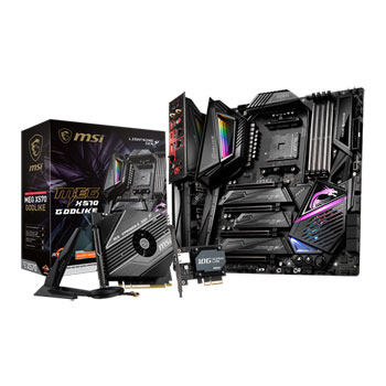 MSI AMD Ryzen MEG X570 GODLIKE AM4 PCIe 4.0 E-ATX Motherboard
