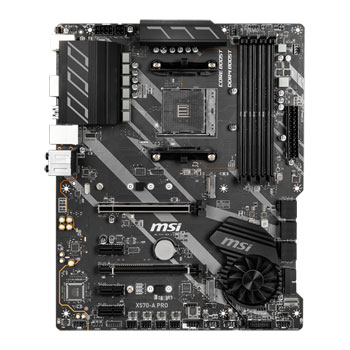 MSI AMD Ryzen X570 A PRO AM4 PCIe 4.0 ATX Motherboard : image 2