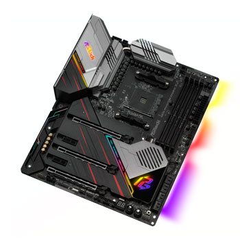 ASRock AMD Ryzen X570 Phantom Gaming X AM4 PCIe 4.0 ATX Motherboard : image 3