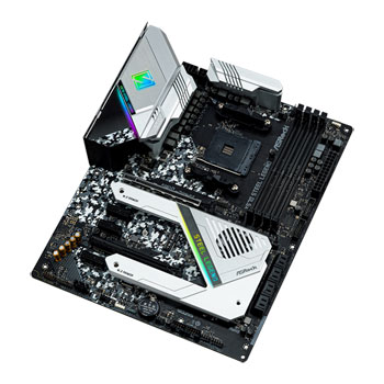 ASRock AMD Ryzen X570 Steel Legend AM4 PCIe 4.0 ATX Motherboard : image 3