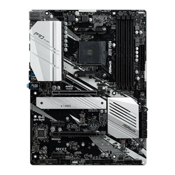 ASRock AMD Ryzen X570 Pro4 AM4 PCIe 4.0 ATX Motherboard : image 2