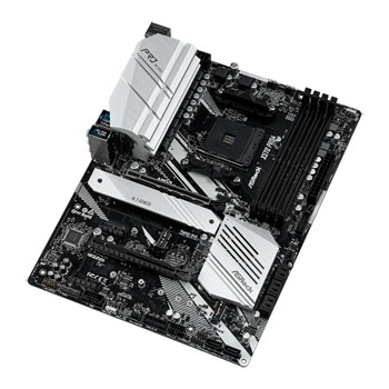 ASRock AMD Ryzen X570 Pro4 AM4 PCIe 4.0 ATX Motherboard : image 3