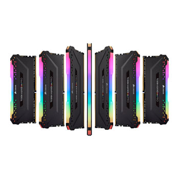 Corsair Vengeance RGB PRO Black 16GB 3600 MHz AMD Ryzen Tuned DDR4 Memory Kit : image 3