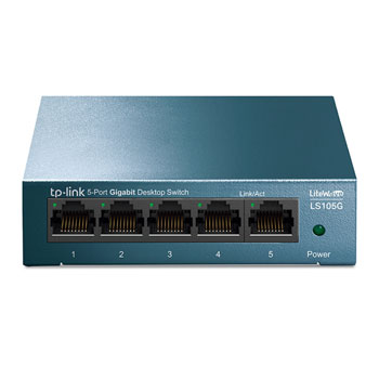 TP-LINK LS105G 5-Port Gigabit Desktop/Wall Mount Switch : image 2