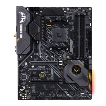 ASUS AMD Ryzen TUF GAMING X570 PLUS WIFI AM4 PCIe 4.0 ATX Motherboard : image 2